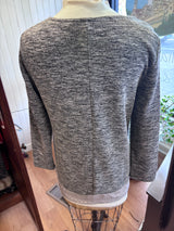 Heather gray crewneck